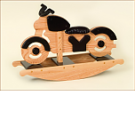 Childs Motorcycle w/Leather Seat