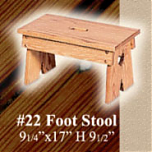 Oak Foot Stool