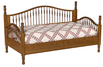 Twin Windsor Spindle Day Bed