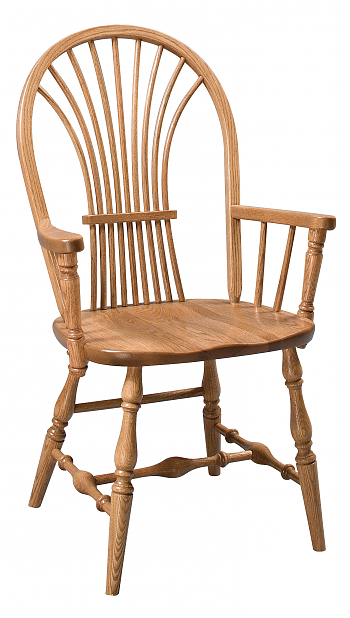 Wheat Back Arm Chair