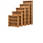 Mission Flat Panel Bookcase