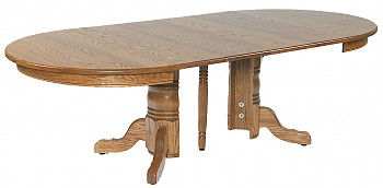 54 x 54 Split Pedestal Table