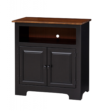 2 Door Plasma Cabinet w/ Wood