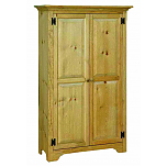 Medium Bookcase w/ Solid Doors
