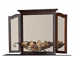 Shaker Tri-fold Mirror