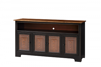 4 Door Plasma Cabinet w/ Tin
