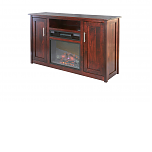 58" Plasma TV Cabinet with Fireplace