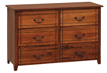 Madison 50" 6-Drawer Dresser