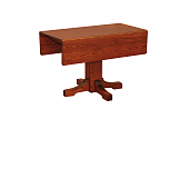 Mission Style Pedestal Table
