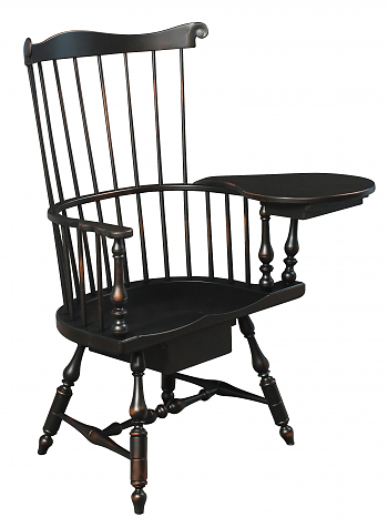 Philadelphia Fanback Windsor Writing Chair