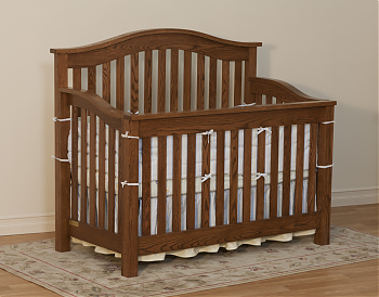 Mission Arched Crib