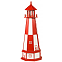 Cape Henry 5 ft. Cardinal Red & White