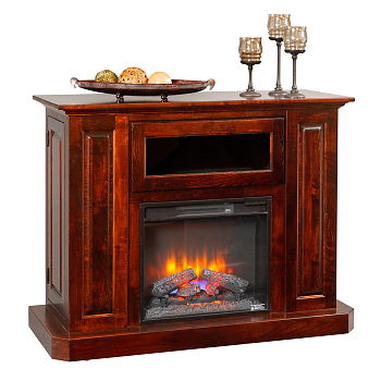 Deluxe Fireplace Entertainment Center
