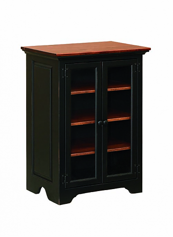 Stereo Cabinet w/ Glass Doors