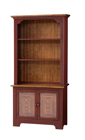 Bookcase w/ Tin