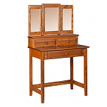 Vanity Table w/ Drawers & Mirror