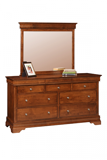 68” Cascade Dresser w/ 10 Drawers