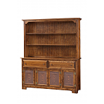 4 Door Hutch w/ Tin