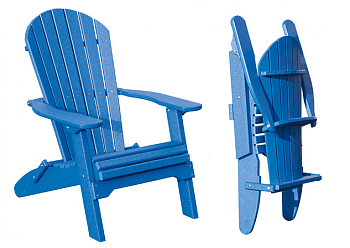 Fan Back Folding Chair