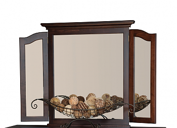 Shaker Tri-fold Mirror