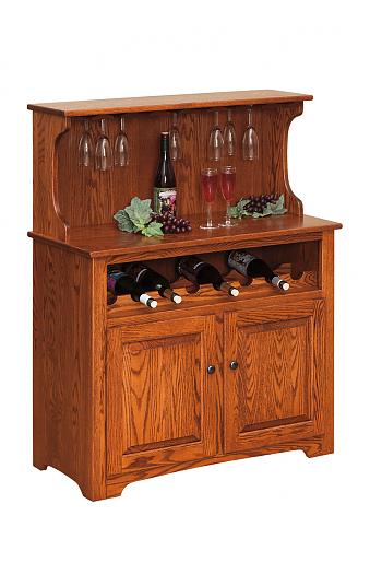 Wine Cabinet w/ Doors