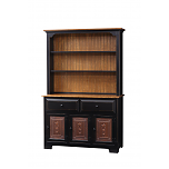 3 Door Hutch w/ Tin