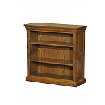 Traditional 3 Ft Bookcase with Raised Panel Sides
