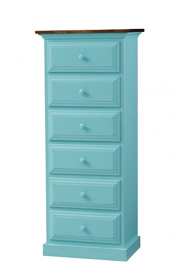 6 Drawer Narrow Chest