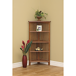 24"W Corner Bookcase