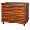 2 - Stackable Five drawer Flat File (10 Drawers Total)