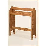 Oak Standing Quilt Rack