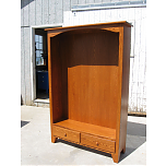 Shaker 6 Ft Bookcase with 2 Drawers